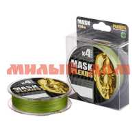 Шнур плетеный AKKOI Mask Plexus х4 150м 0,40мм green ш.к.2084