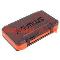 Коробка для приманок NAUTILUS 2-х сторонняя NB2-175 17,5*10,5*3,8см Orange 4558