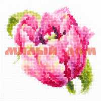 Набор для вышивания Чудесная игла 11*11см 150-013 Розовый тюльпан