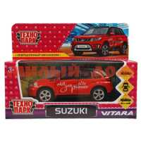 Игра Машина мет Технопарк Suzuki Vitara девочки 12см открыв двери багаж красный 4526