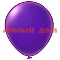 Шар воздушный 50шт фиолетовый кристалл 12" Ч16752