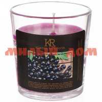 Свеча в стакане аромат ОДА Черная смородина 500224-9 шк 5962