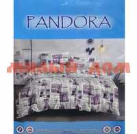 Постельное белье КПБ 2сп с евро прост Pandora полисатин 2204027 М