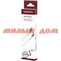 Кабель Maxvi MC-02LF USB-A - microUSB White ш.к.5047