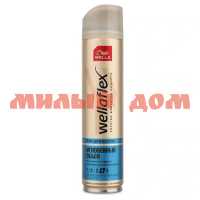 Лак для волос WELLAFLEX 250мл мгновенный объем экстра сильная фиксация шк 9910
