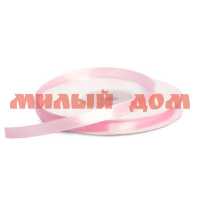 Лента упаковочная атлас 0,6см*22,85м ярко-розовая ч17919