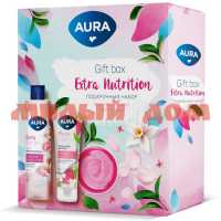 Набор подар AURA SKIN CARE гель д/душа250мл крем д/рук 75мл 13759/65645 шк 8891