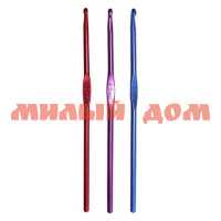 Крючки для вязания метал с цветным покрытием 15см d=4,5мм сп=10шт цена за шт