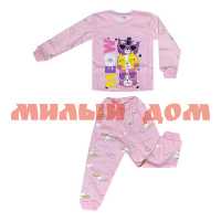 Пижама детская для девочек интерлок №ФО-322 р 1-4г сп=4шт цена за шт