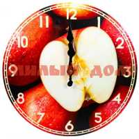 Часы настенные 30см Аппетитные яблоки ЧН-2238
