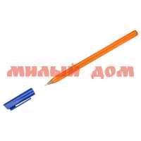 Ручка шар синяя СТАММ 800 0,7мм оранж корп РШ-30362 сп=50шт