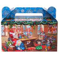 Коробка для конфет сборная сундучок Мастерская Деда Мороза ПП-6595
