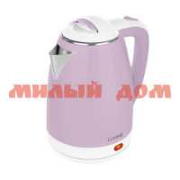 Чайник эл 2л LUMME LU-166 1800Вт розовый опал металл ш.к.6317
