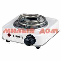 Электроплита 1-конф LUMME LU-HP3640B 700Вт белый ш.к.0819