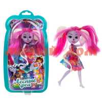 Игра Кукла 16см Лесные феи с розовыми волосами Т24013