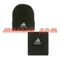 Комплект мужской шапка снуд Осень/Зима №R-37 Adidas