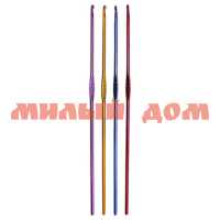 Крючки для вязания метал с цветным покрытием 15см d=2,5мм сп=10шт цена за шт