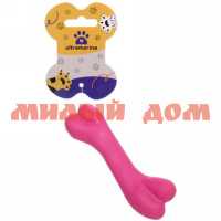 Игрушка для собаки Ultramarine Bubble gum-Кость розовый 351-203