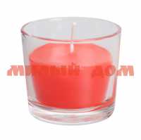 Свеча в стакане аромат Алания Цветущий сад 6258