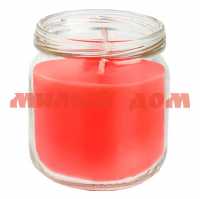Свеча в банке стекло аромат Лесная малина 500122 шк 4603
