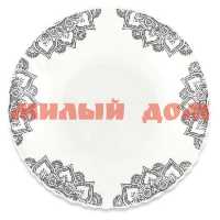 Тарелка суповая стеклокерамика 21,5см ФОКУС Аида 6817н-ствч8,5 ш.к.7070