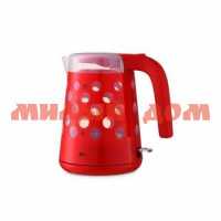 Чайник эл 1,7л BQ KT1713P 2200Вт Red пластик ш.к.0294