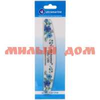 Пилка для ногтей Тьери наждачная профессиональная синие цветы 456-497