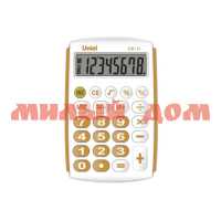 Калькулятор 08 разрядный карманный UK-11O оранжевый ш.к 8351