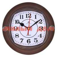 Часы настенные ATLANTIS коричневые TLD-5982