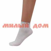 Носки детские CLE C1457 хл эластан р 20 выпускной белый сп=10пар цена за пару СПАЙКАМИ