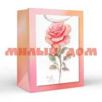 Пакет подарочный 18*22,7см Чайная роза lovely M 15.11.02512 сп=10шт/спайками
